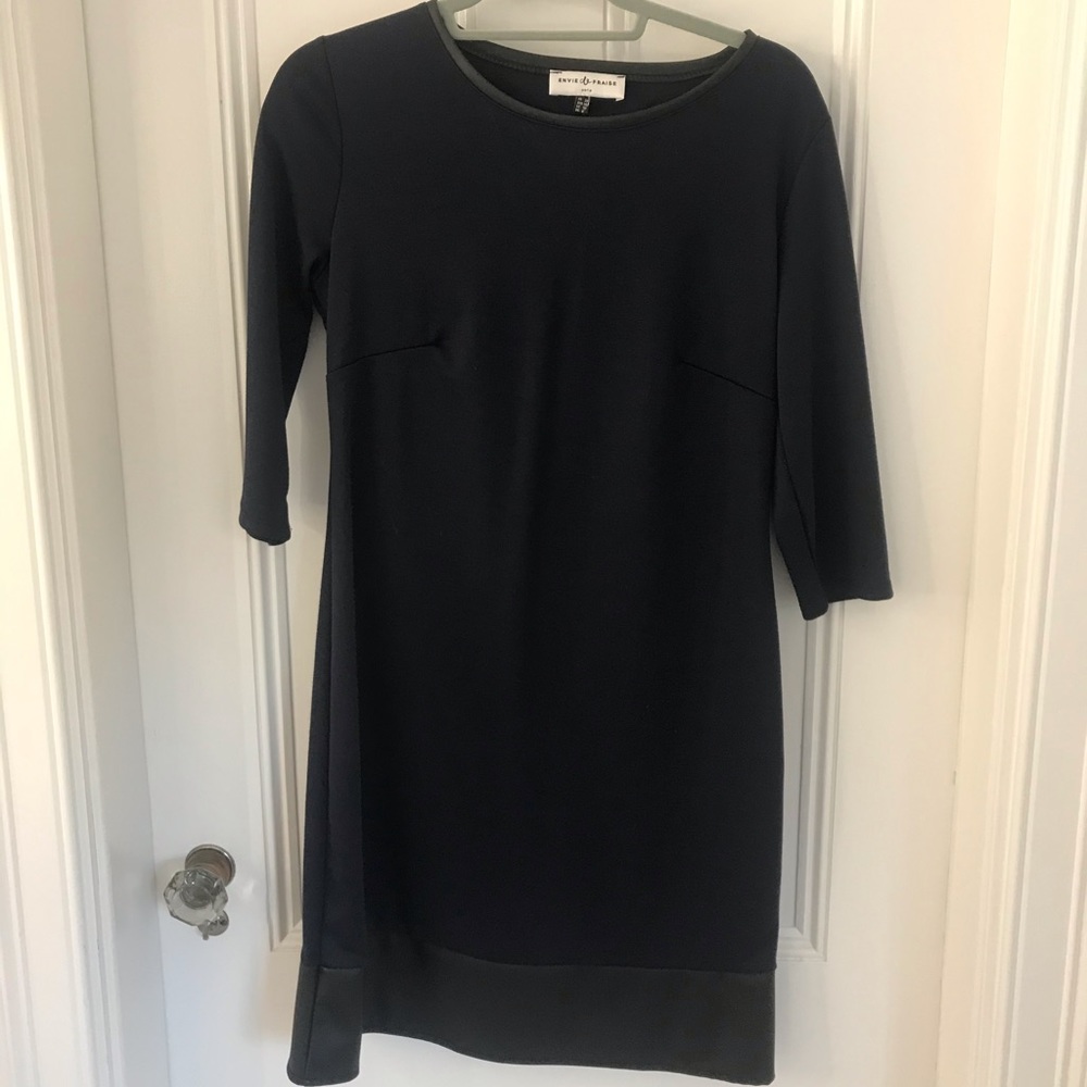Envie de fraise navy maternity dress